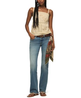 Women's Sweet Mid-Rise Bootcut Jeans