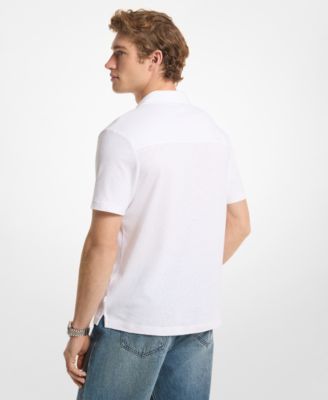 Men's Johnny Collar Polo Shirt