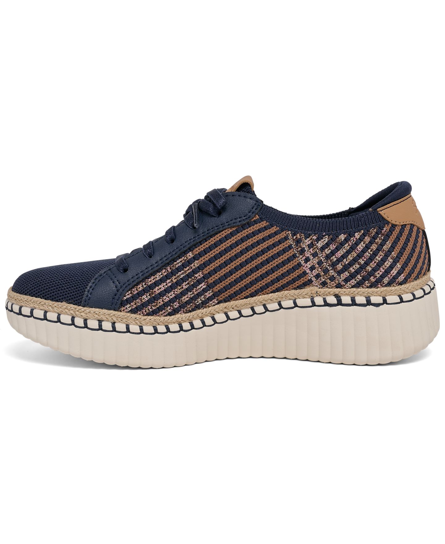 Женские кроссовки Skechers Wilshire Blvd - Breezy Stroll Casual, цвет: Тёмно-синий — фото 3