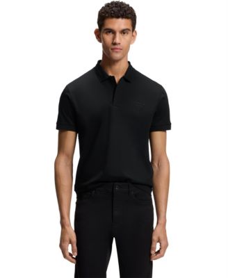 BOSS x Porsche Men's Mercerized Cotton Polo Shirt
