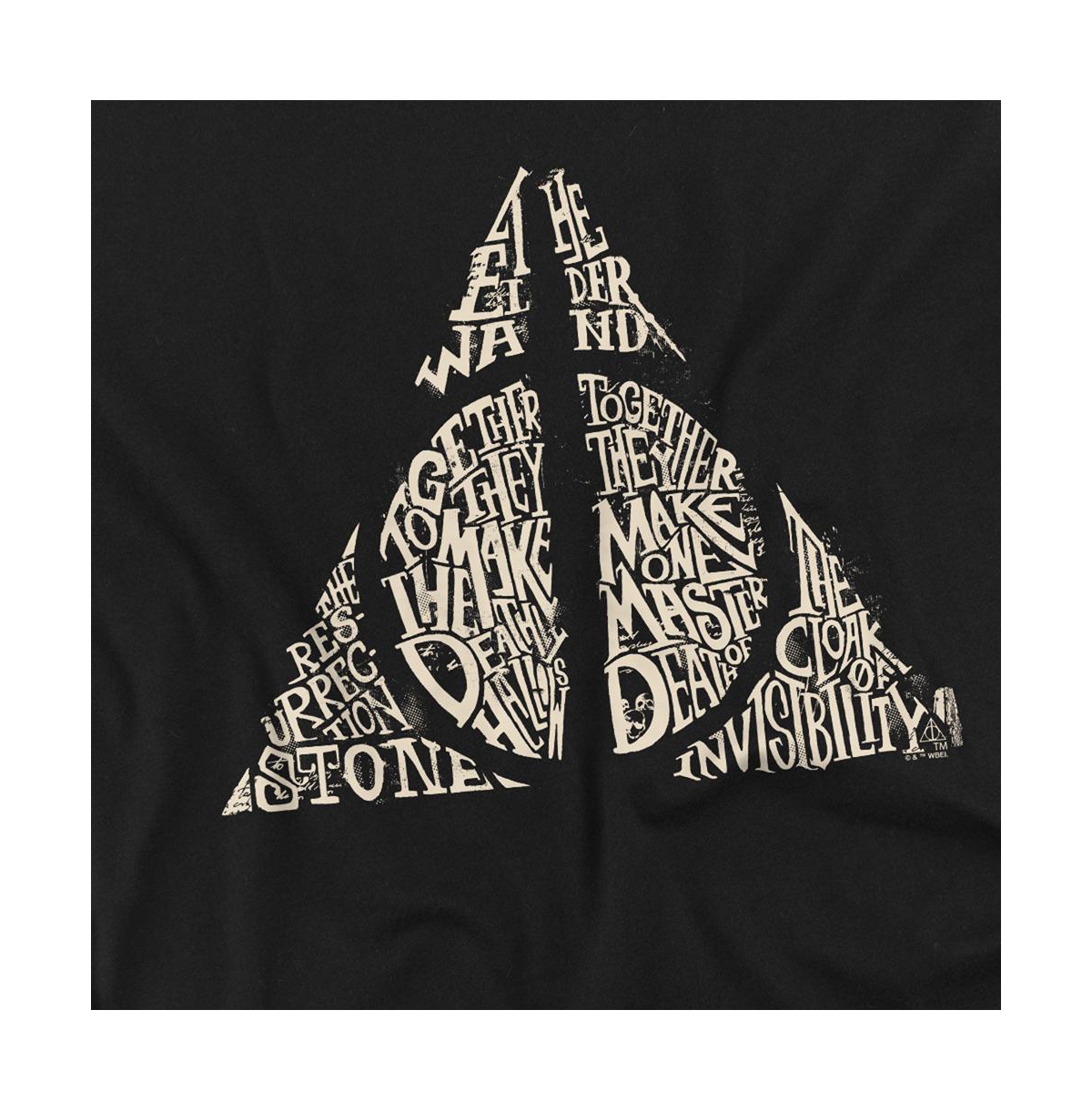 Harry Potter Big & Tall Together Make The Deathly Hallows T Shirt