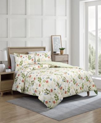 Wispy Floral 3-Pc. Comforter Sets