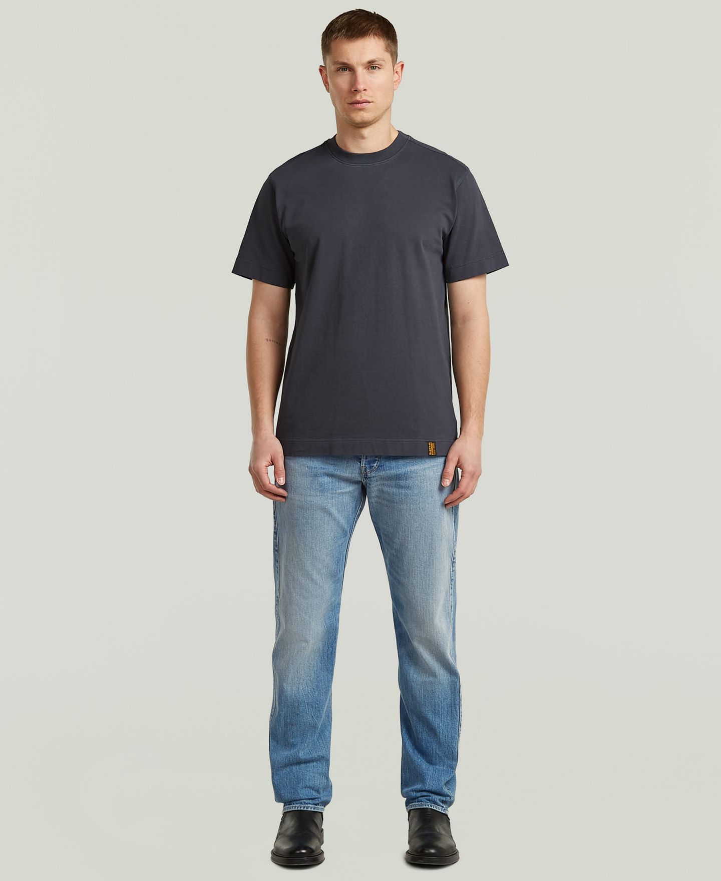 Мужские джинсы G-Star Raw Dartt Slim-Fit Straight, цвет: Выцветший синий — фото 2