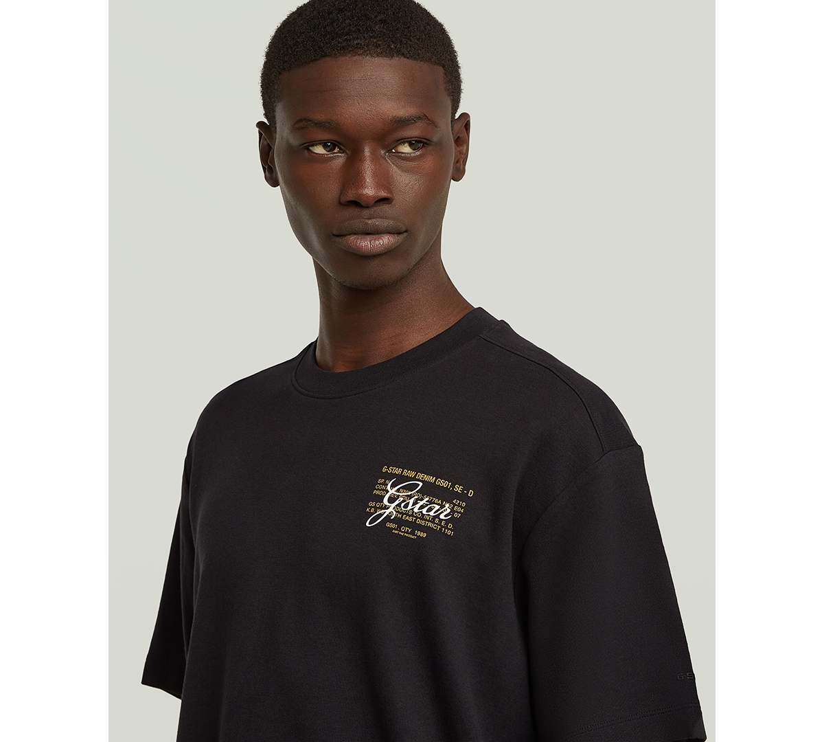 G-Star Raw Men's The Script Crewneck T-Shirt