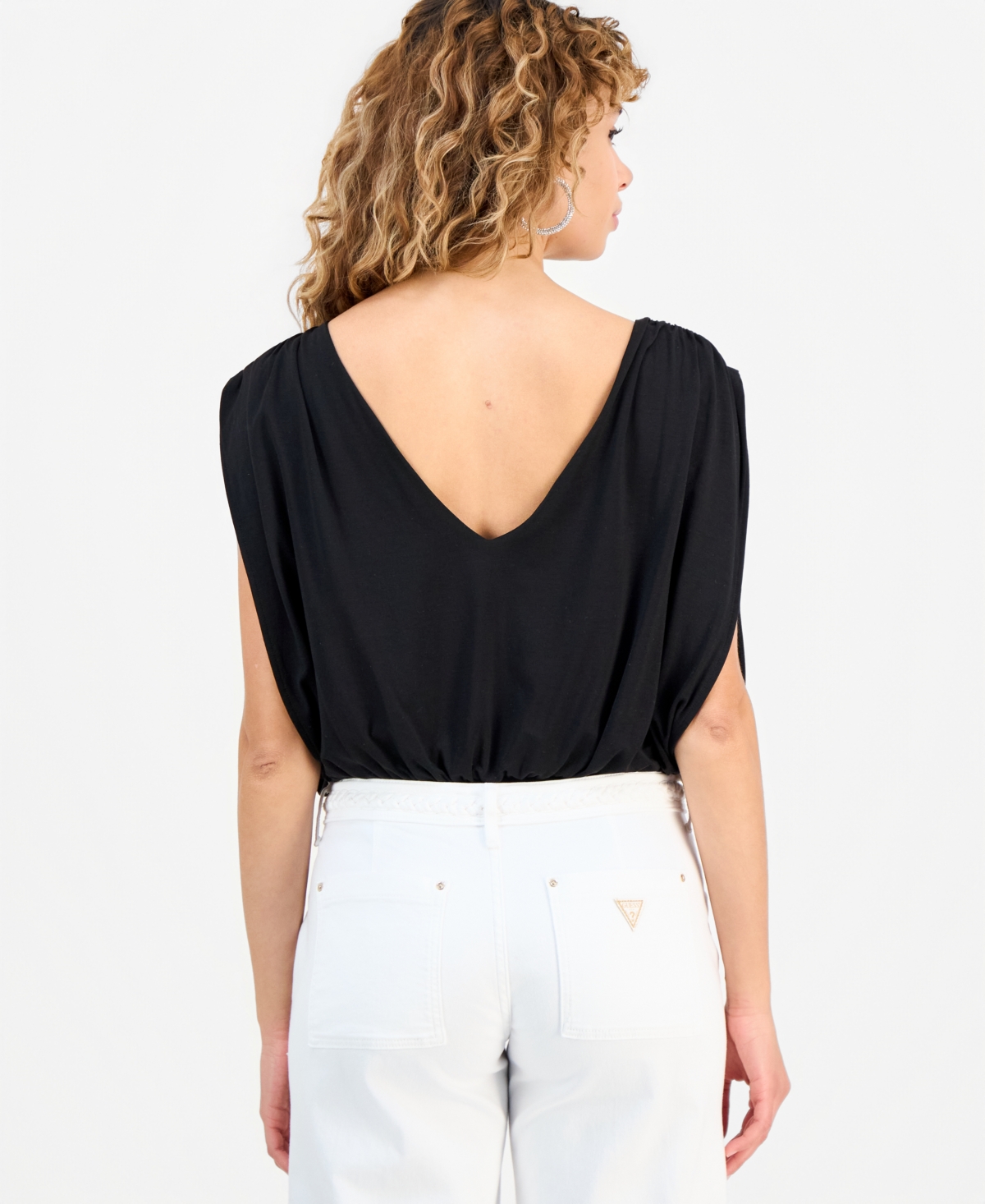 Guess Women's Millie Draped Bodysuit