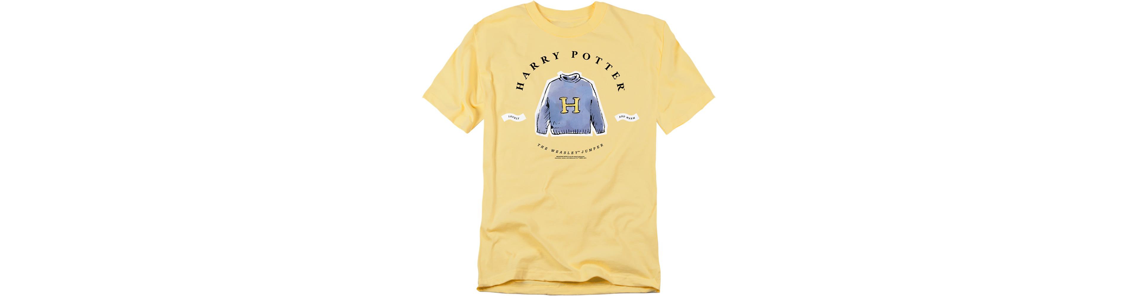 Harry Potter Men's Weasley Jumper Lovely And Warm T Shirt
