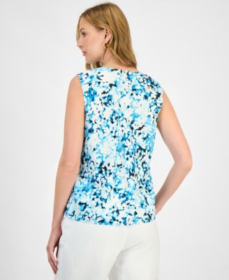 Women's Cowlneck Sleeveless Top