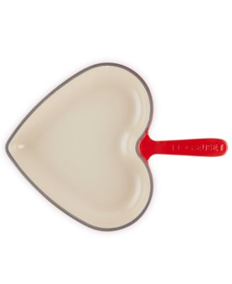 Enameled Cast Iron 2-Quart Traditional Heart Skillet