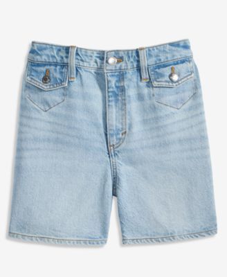 Women's High Waist Denim Shorts
