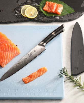 Kuro Series Steel 8" Carving and Sashimi Knife