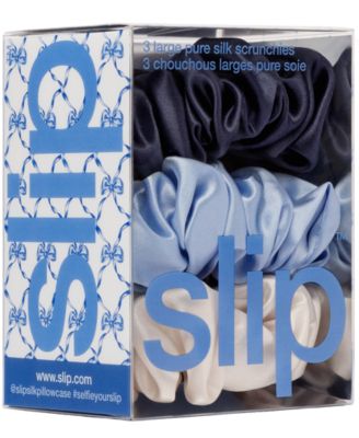 3-Pc. Skye Pure Silk Large Scrunchies