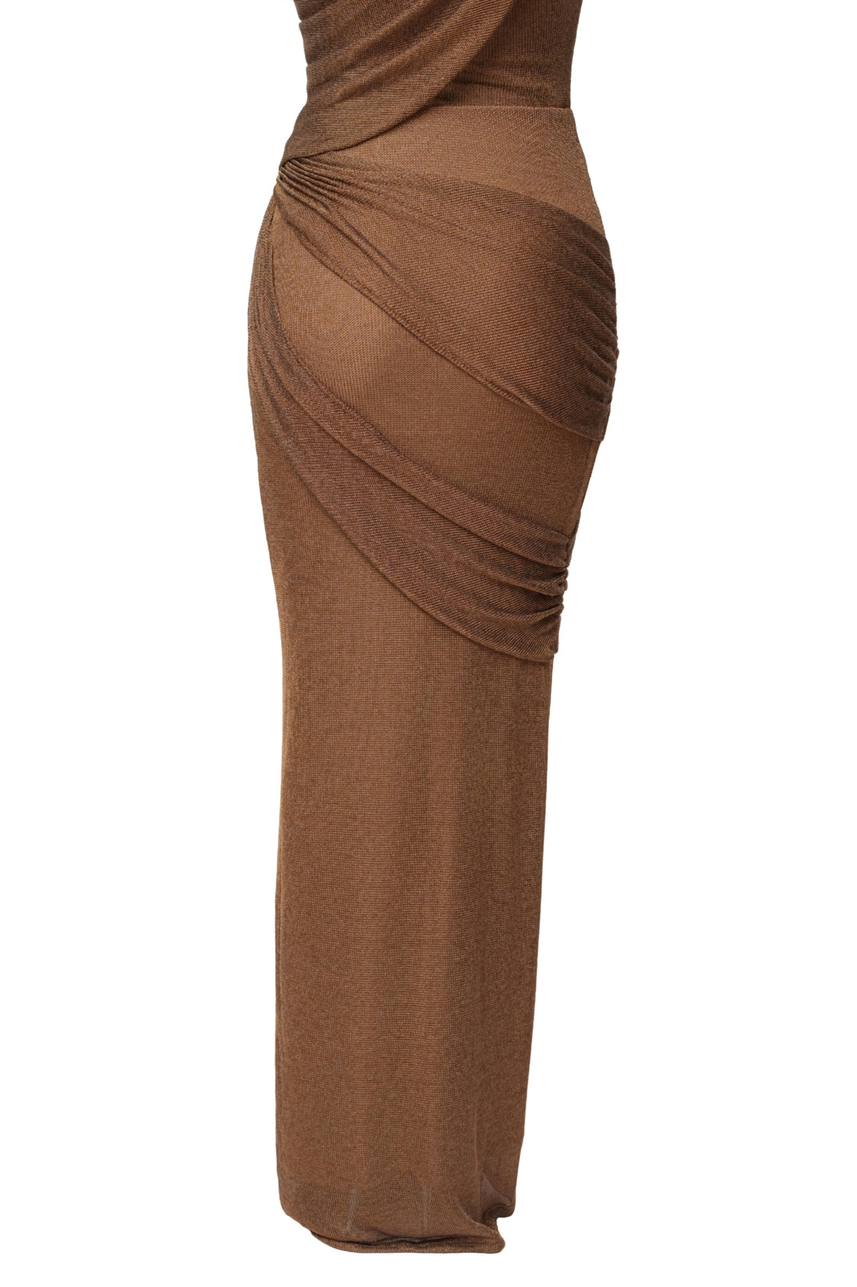 Jluxlabel Women's Opulent Metallic Maxi Skirt