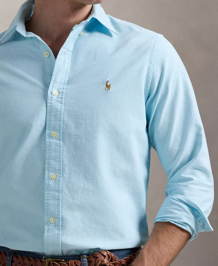 Men's Button-Down Oxford Shirt - thumbnail 4