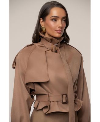 Women's Latte Cropped Jacket