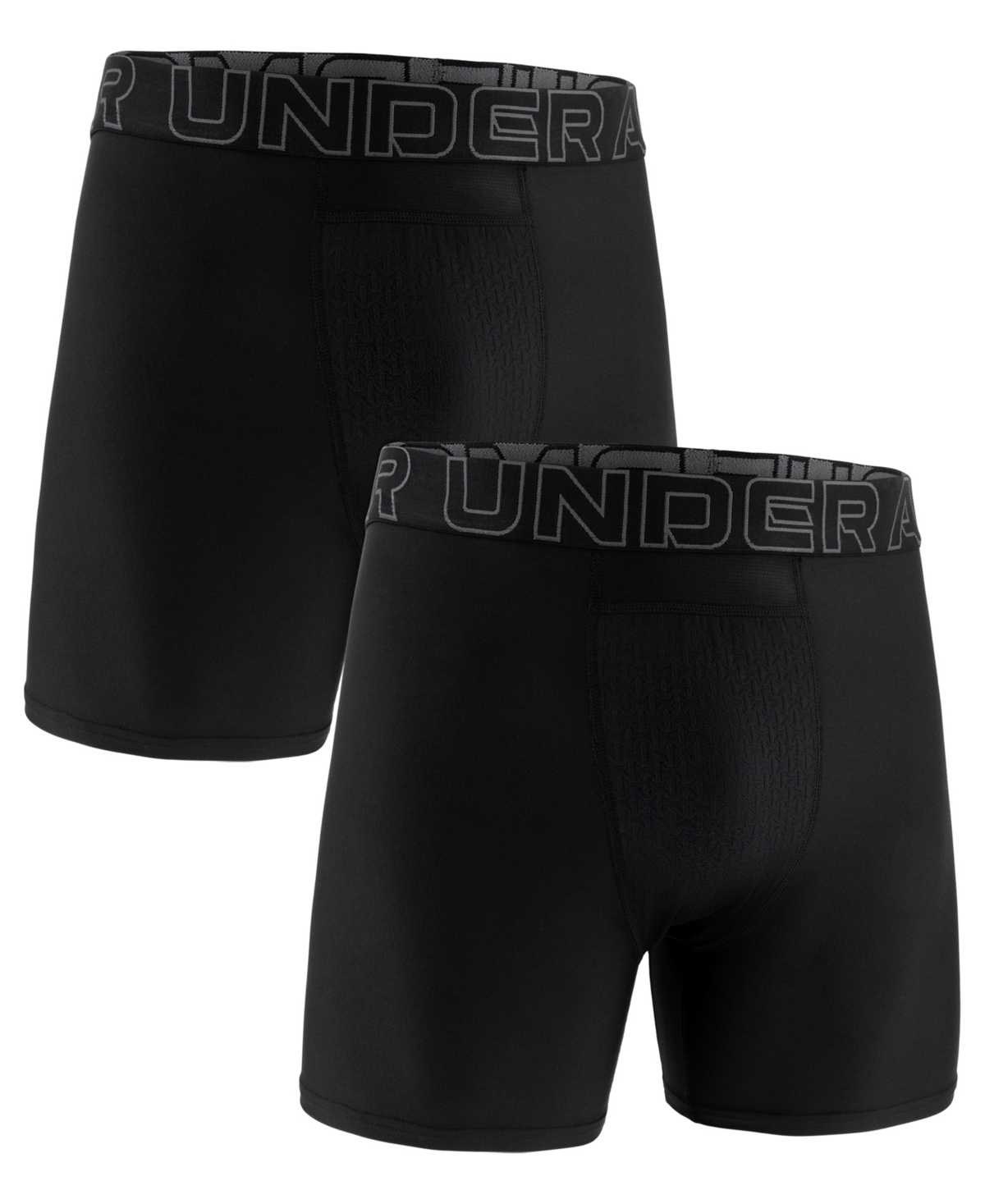 Under Armour Men's Boxerjock Ball Bag Solid Boxer Briefs, 2-Pack