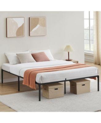 Metal Bed Frame – Heavy Duty, Noise-Free, Easy Assembly, No Box Spring Needed