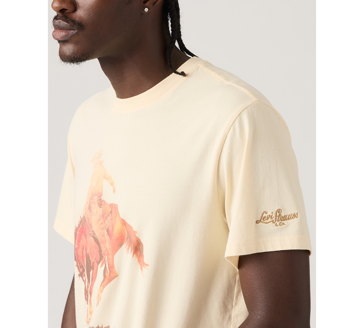 Levi's Premium Men's Relaxed-Fit Logo Graphic T-Shirt