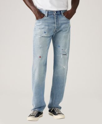 Levi’s Men’s 501 Original Fit Button Fly Stretch Jeans