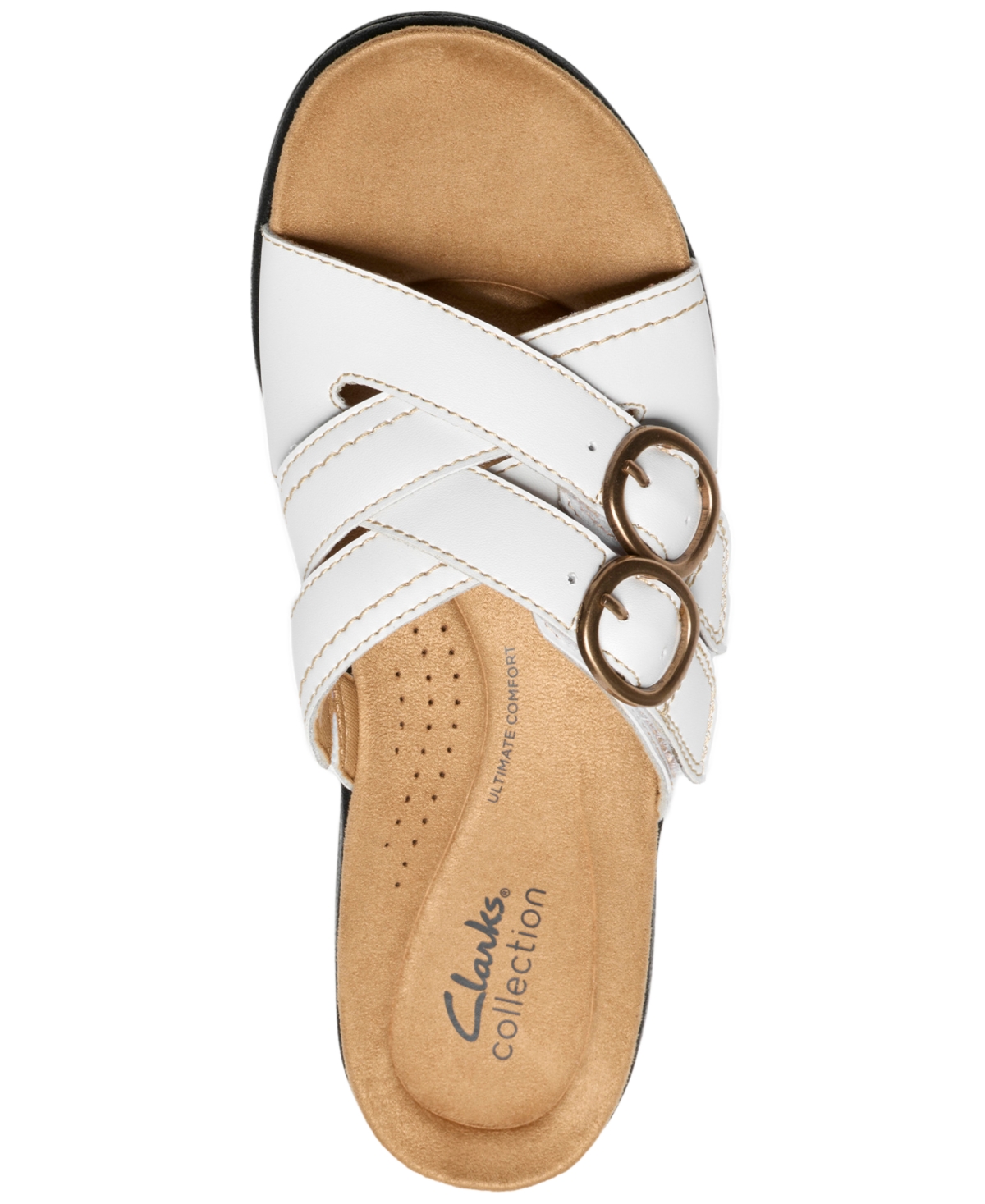 Clarks Women's Collection Laurieann Opal Round Toe Sandals