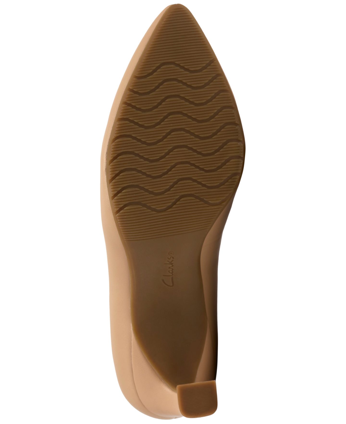Женские туфли Clarks Collection Tammitha Eve Dress Pumps, цвет: Бежевый кожаный — фото 5