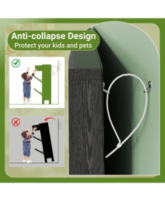 Shoe Storage Cabinet with 2 Flip Drawers,Entrance Wooden Shoe Rack with Iron Legs,Farmhouse Fluted Shoe Organizer for Entryway,Hallway,Foyer,Black+Oak