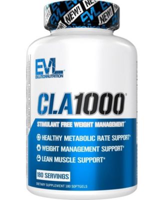 Conjugated Linoleic Acid CLA Pills | CLA 1000mg Diet Pills to Support Weight Loss Fat Burning Lean Muscle and Faster Metabolism | 180ct