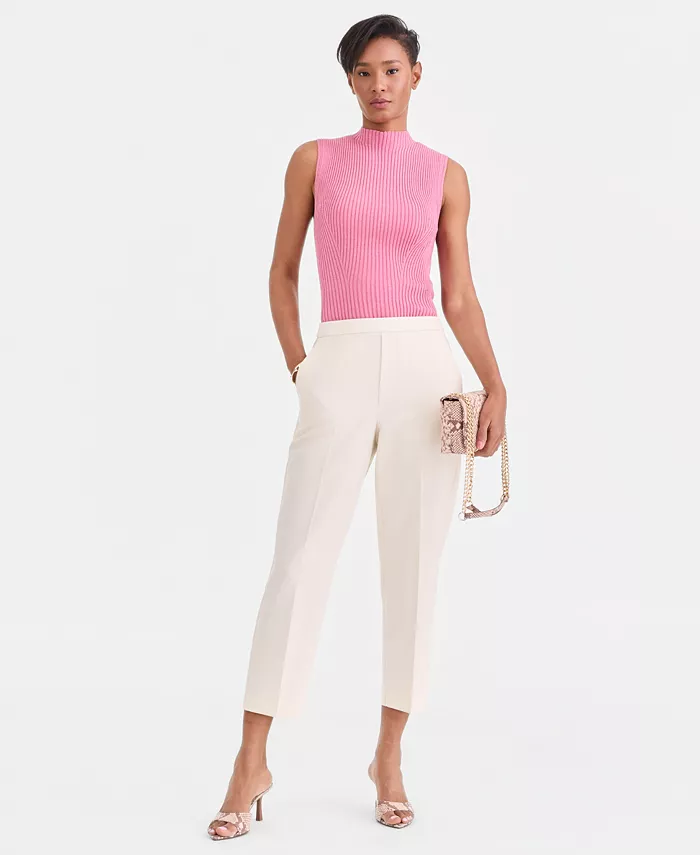 Women's Cropped Pull-On Pants - thumbnail 9