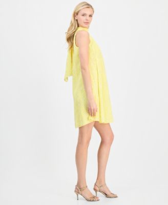 Women's Mock-Neck Shift Dress