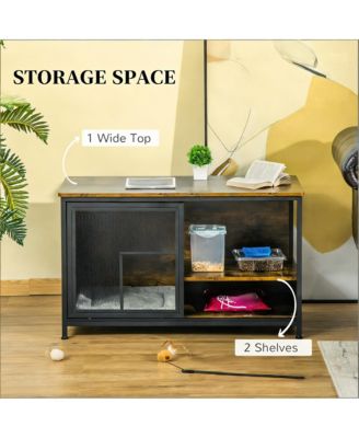 End Table Cat House Wooden Cat House