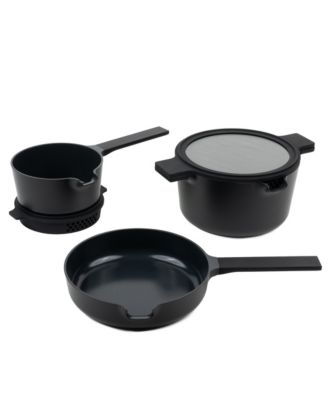 Neat Nested Nonstick Ceramic Cookware Set 5-Piece Set 