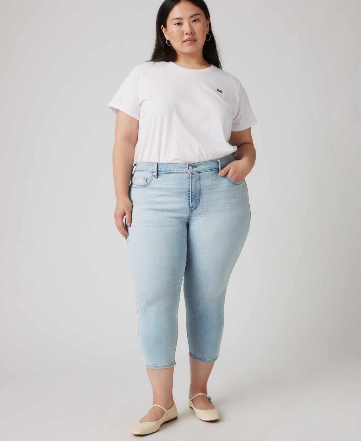 Levi's Plus 311 Shaping Skinny Capri Jeans