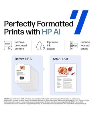 DeskJet 2827e All-in-One AI Enabled Printer with 3 Months of Instant Ink