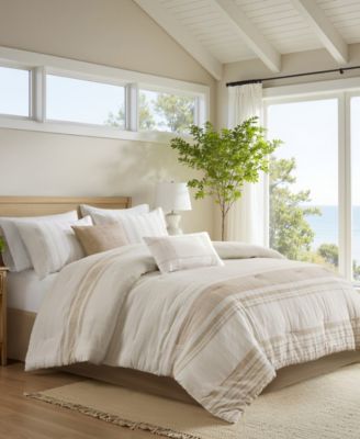 Morgan Jacquard 6-Pc. Comforter Set, Full