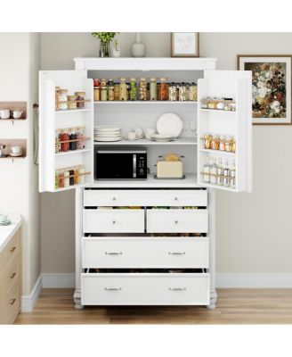 Freestanding Large Kitchen Pantry
