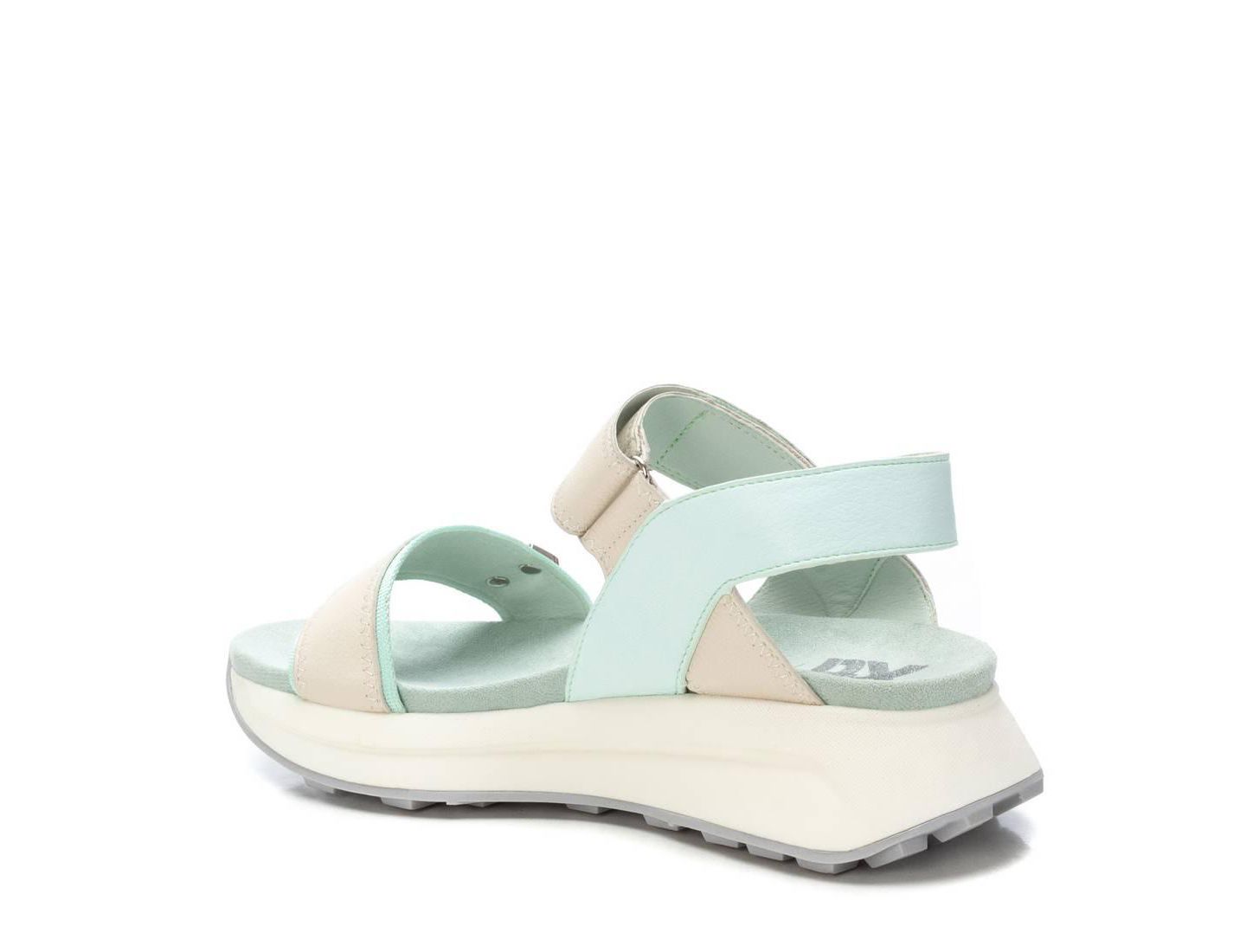 Женские сандалии XTI Casual Comfort Low Wedge, цвет: Аквамариновый — фото 3