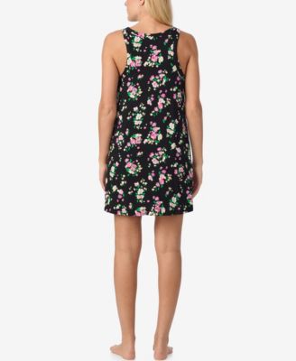 Women's Floral Tank Short Sleep Dress