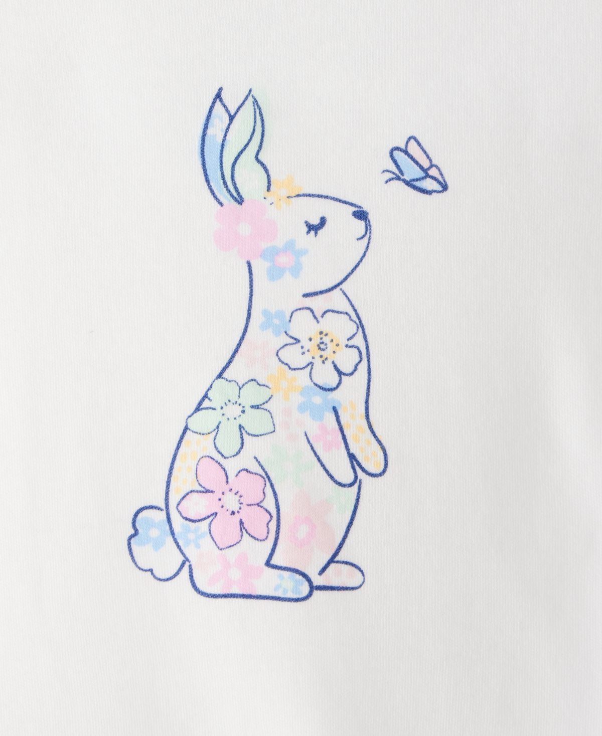 First Impressions Baby Girls' Floral Bunny T-Shirt, Macy's Exclusive