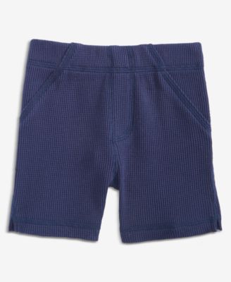 Baby Boys' Solid Waffle Shorts
