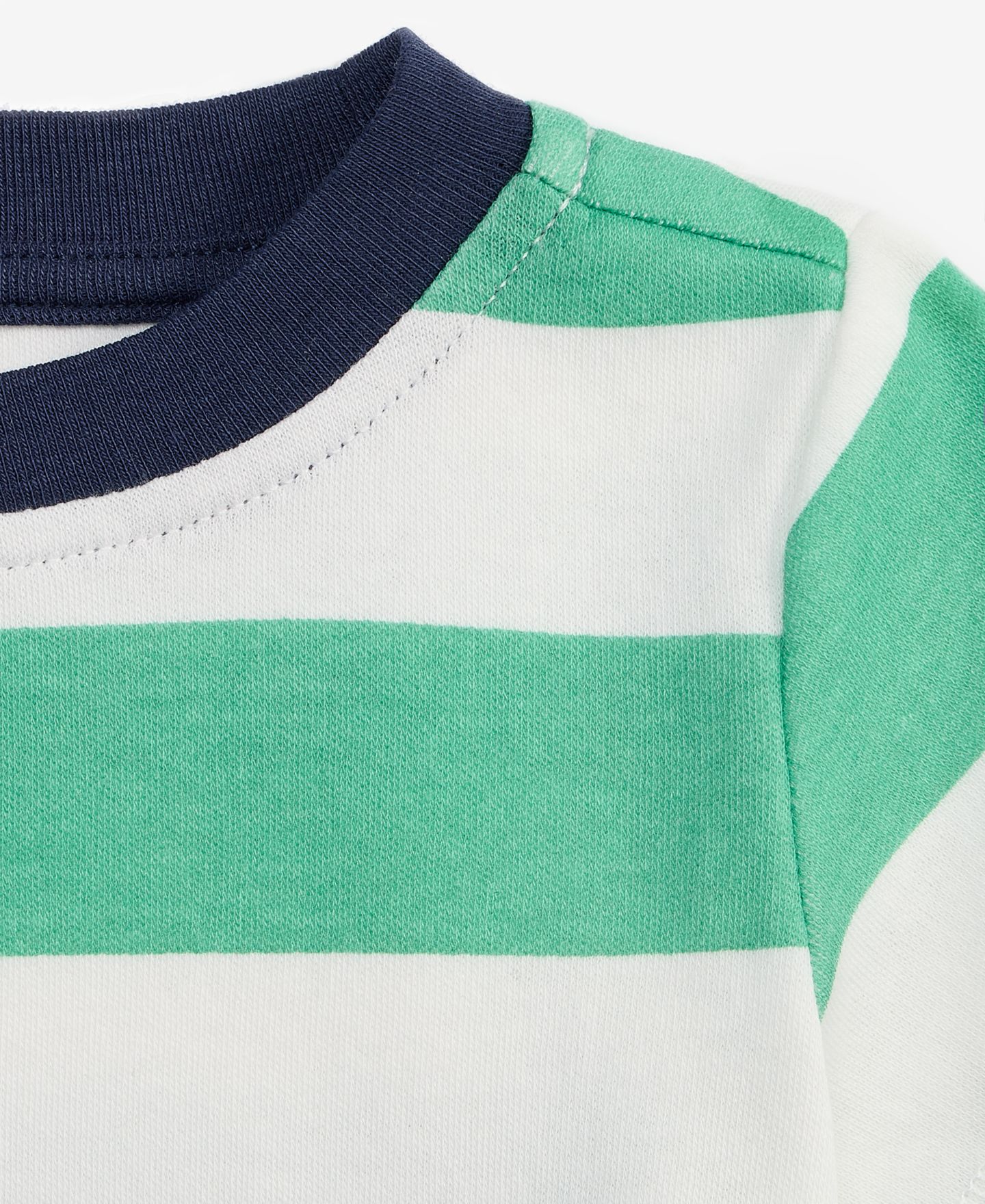 Футболка First Impressions Mix and Match Rugby Stripe T-Shirt для мальчиков-малышей — фото 3