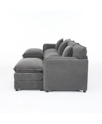  Chenille Modular Sofa: Ultimate Comfort, Customizable, Modern Design