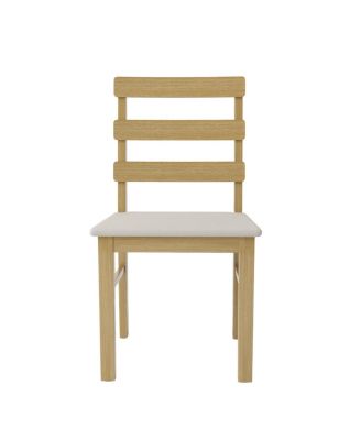  Solid wood dining table and chair set (5-piece