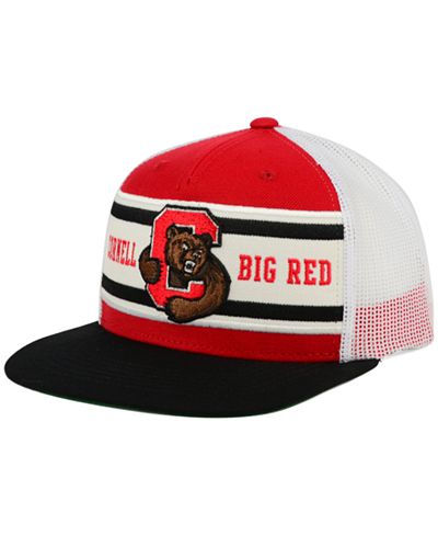 Zephyr Cornell Big Red Superstripe Snapback Cap