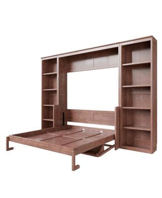 Murphy Bed with Desk and Bookshelf