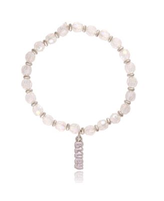 Beaded Bracelet Set, 4-Pack, Character Charms, Adjustable Stretch