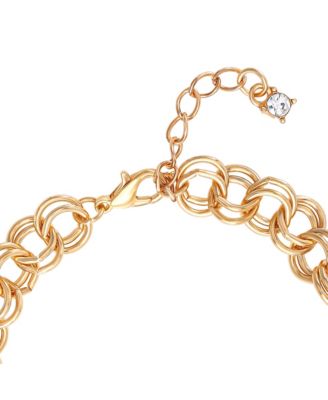 Minnie Mouse Bow Charm Bracelet, 7 +1'' Chain