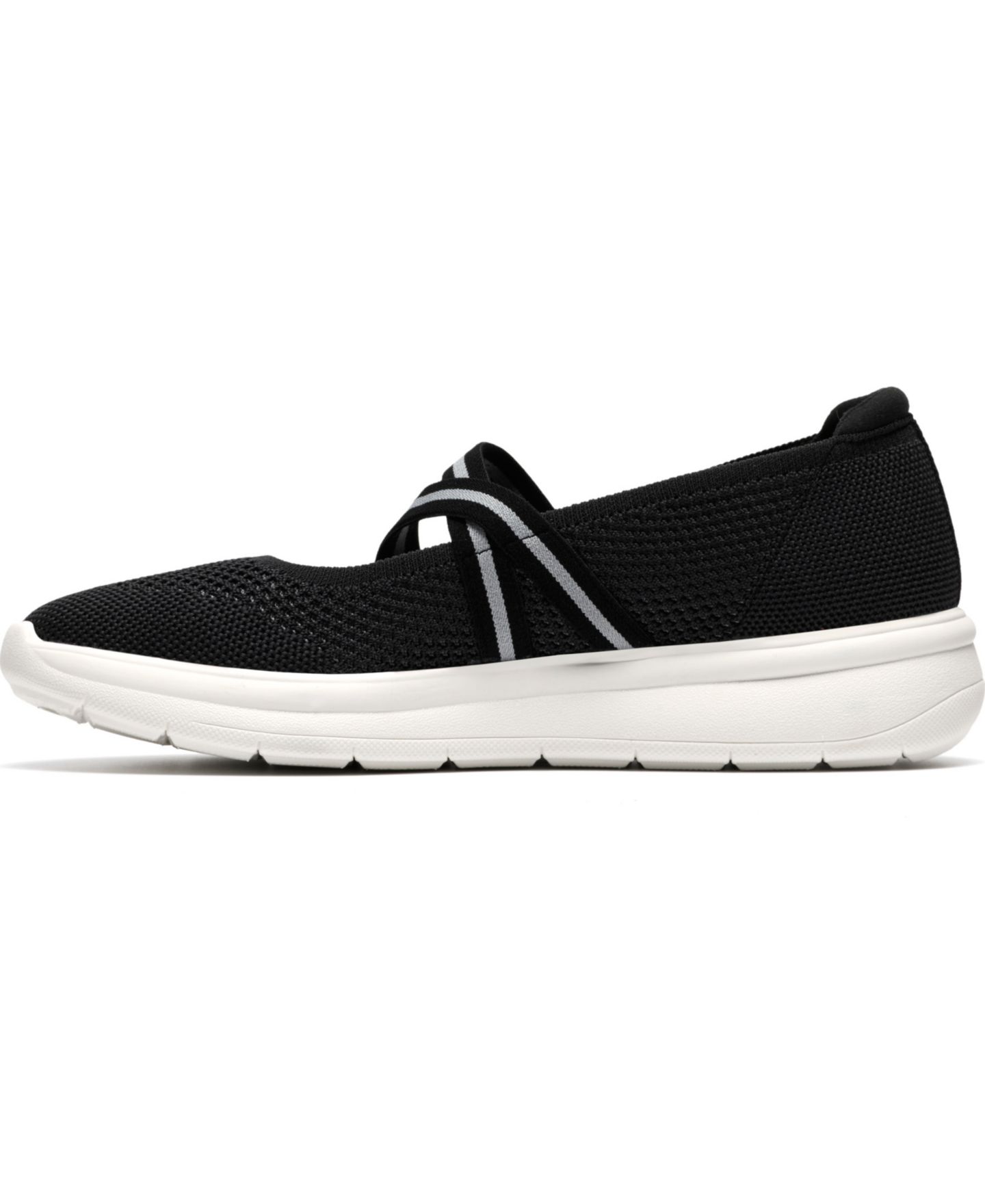 Женские балетки Clarks Ezrin Mist Mary Jane Flats, цвет: Чёрный — фото 6