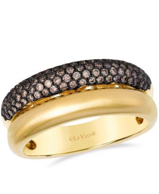 Chocolate Diamond (0.42 ct. t.w.) Ring in 14k Honey Gold