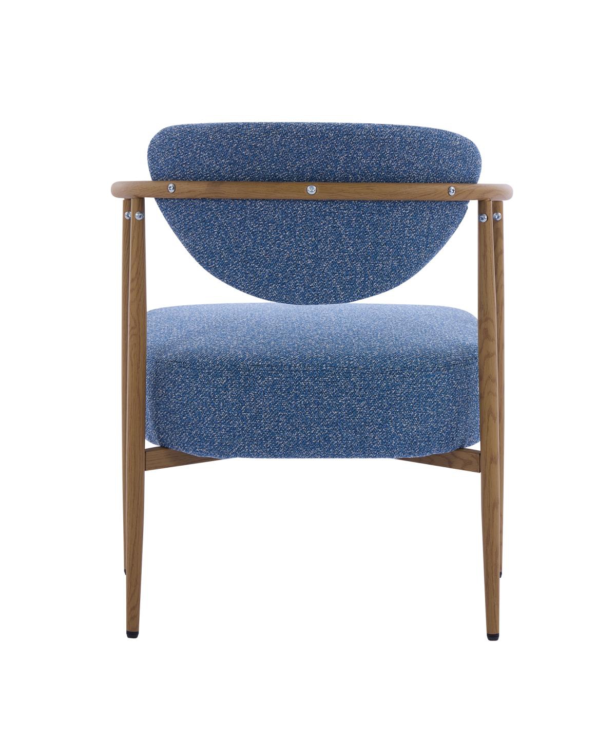 Streamdale Furniture fabric dining/living/bedroom chair (2 sets) with foam, metal frame