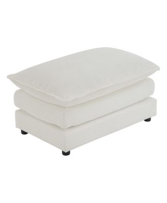 35.4" Ottoman Dual-layer Ottoman for Living Room, Bedroom
