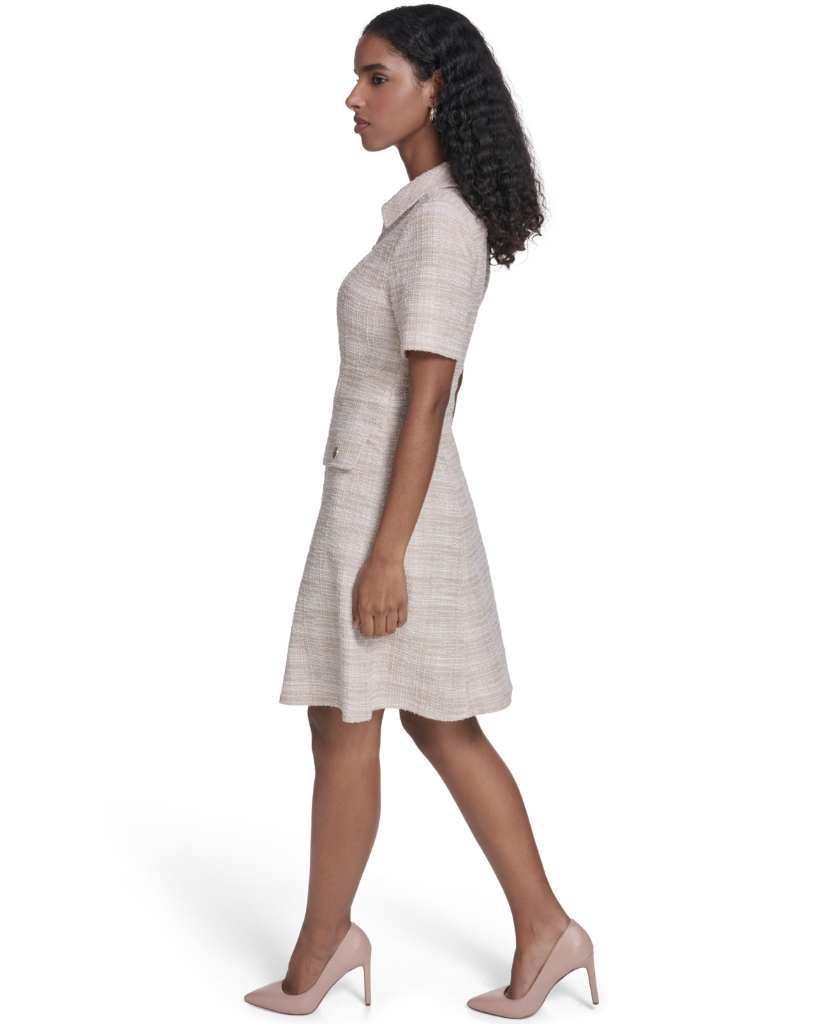 Tommy Hilfiger Petite Collared Dress